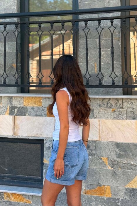 KANATJERE NJË NGJYRËSHE PËR FEMRA NË NGJYRËN E BARDHË - 6