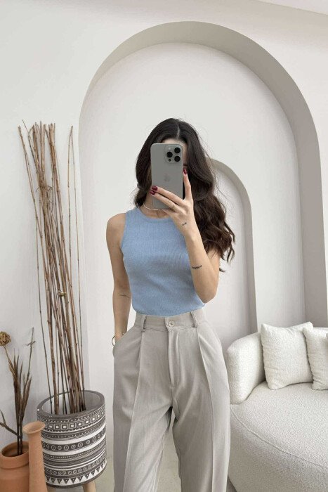 KANATJERE PËR FEMRA NË NGJYRËN GRI NË BLU - KLAUDIO FASHION