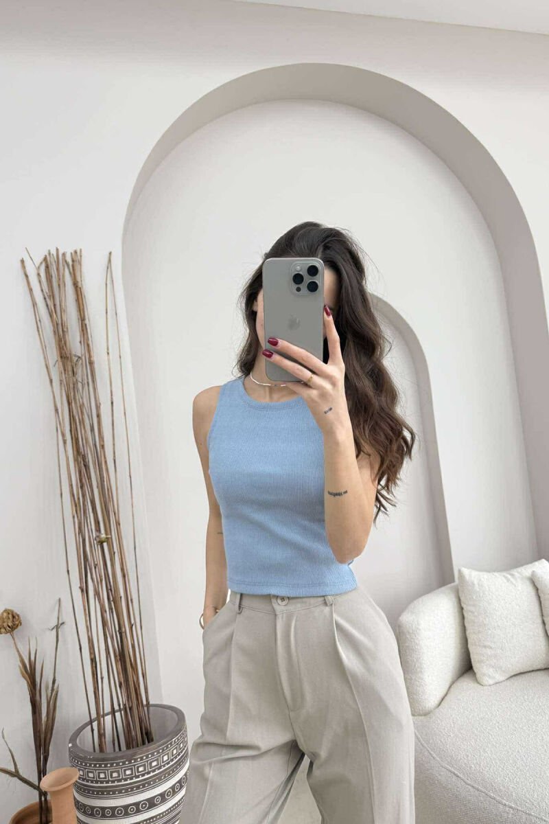 KANATJERE PËR FEMRA NË NGJYRËN GRI NË BLU - 2