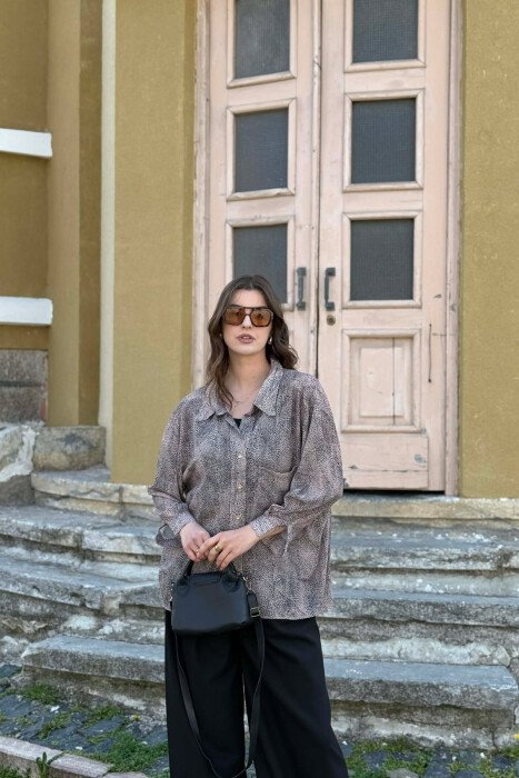 KEMISHE ME BUTONA GOLD PER FEMRA NE NGJYRE BEZHE TE ERRET - 3