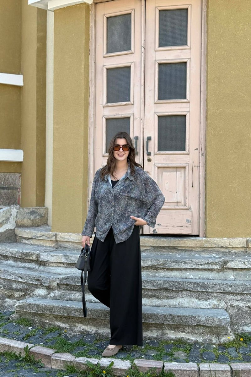 KEMISHE ME BUTONA GOLD PER FEMRA NE NGJYRE TE ZEZE - 5