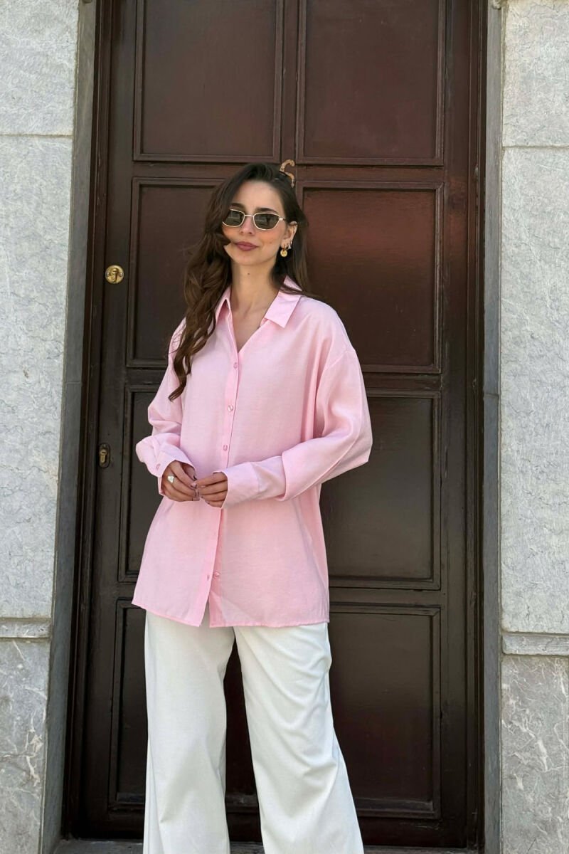 KEMISHE ME DETAJE LIDHESESH PER FEMRA NE NGJYRE ROZE - 6