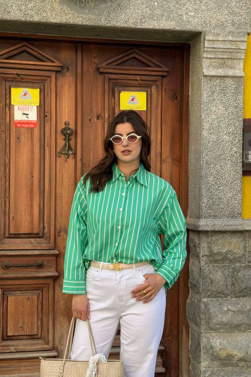KEMISHE ME DIZJAN ME VIJA PERV FEMRA NE NGJYRE JESHILE - 3