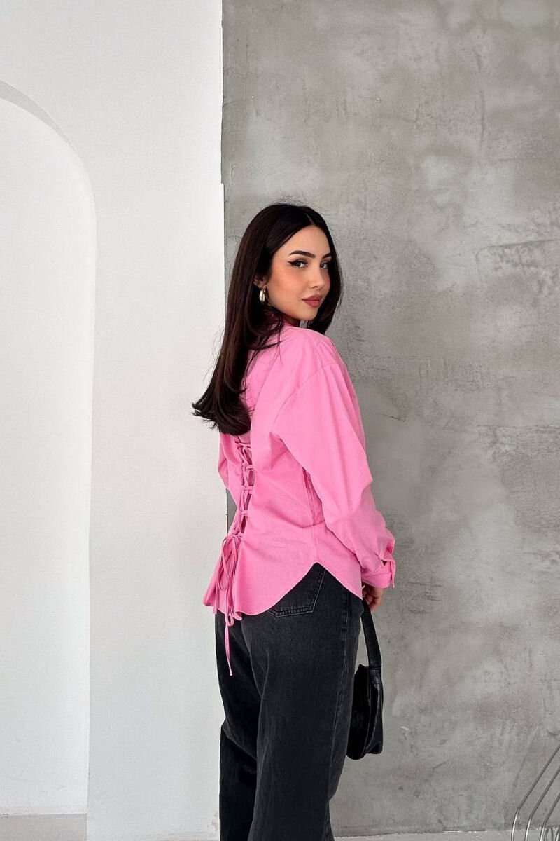 KEMISHE ME LIDHESE PER FEMRA NE NGJYRE ROZE - 3