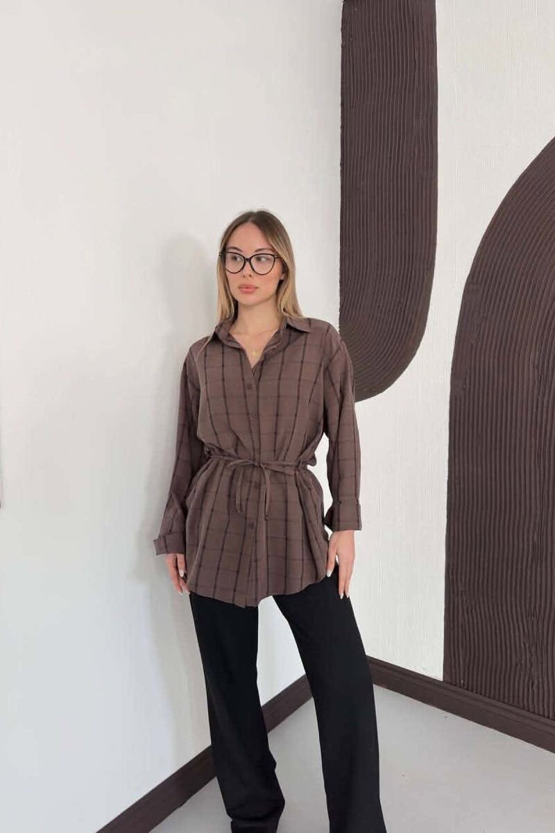 KEMISHE ME VIJA PER FEMRA NE NGJYRE KAFE - 3