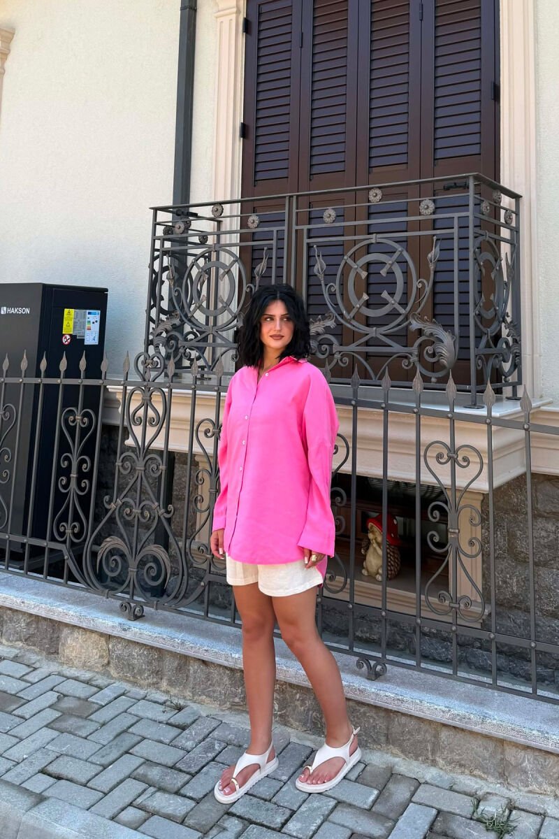 KEMISHE NJE NGJYRESH PER FEMRA NE NGJYRE ROZE - 2