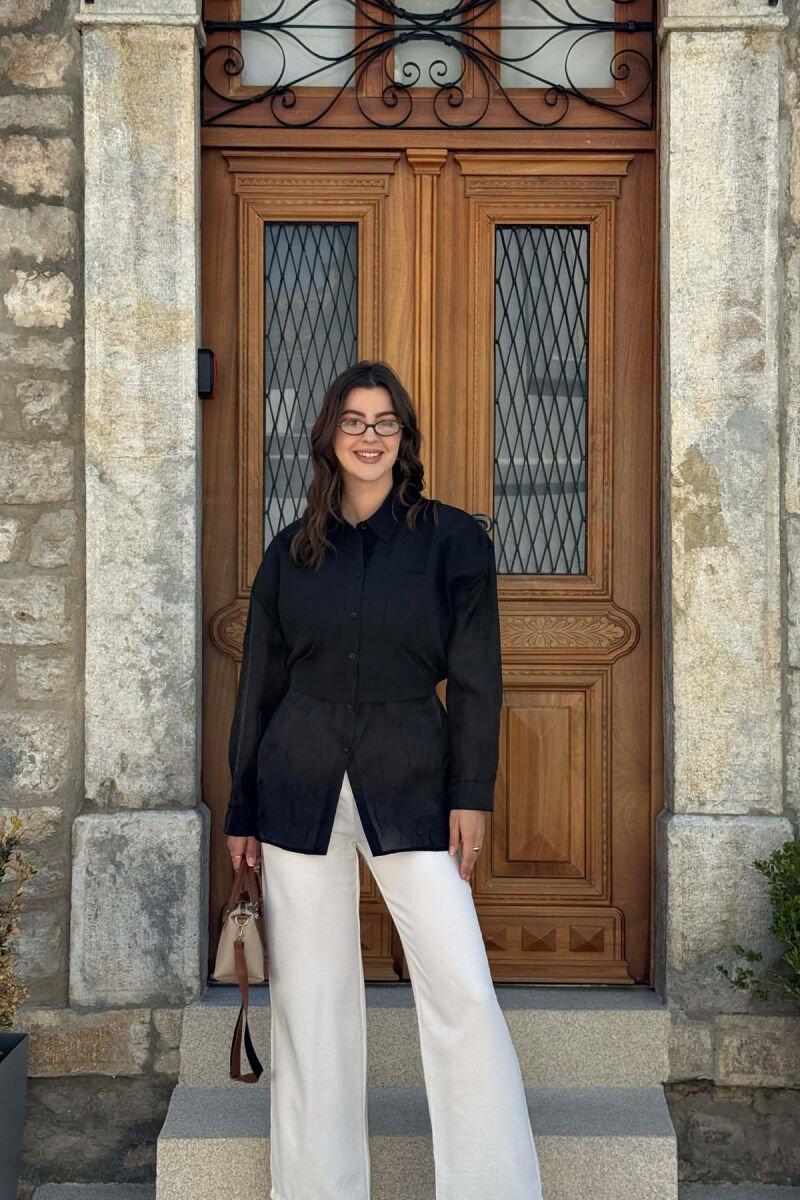 KEMISHE NJE NGJYRESHE ME XHEP NE PJESEN PARA PER FEMRA NE NGJYRE TE ZEZE - 1