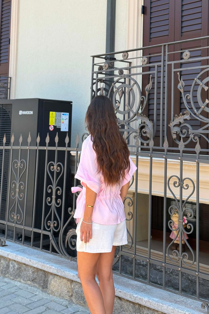 KEMISHE NJE NGJYRESHE ME ZINXHIR PER FEMRA NE NGJYRE ROZE - 5