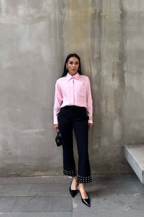 KEMISHE NJE NGJYRESHE PER FEMRA NE NGJYRE ROZE - KLAUDIO FASHION