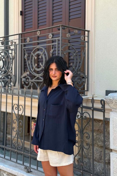 KEMISHE PER FEMRA NE NGJYRE BLU - 3