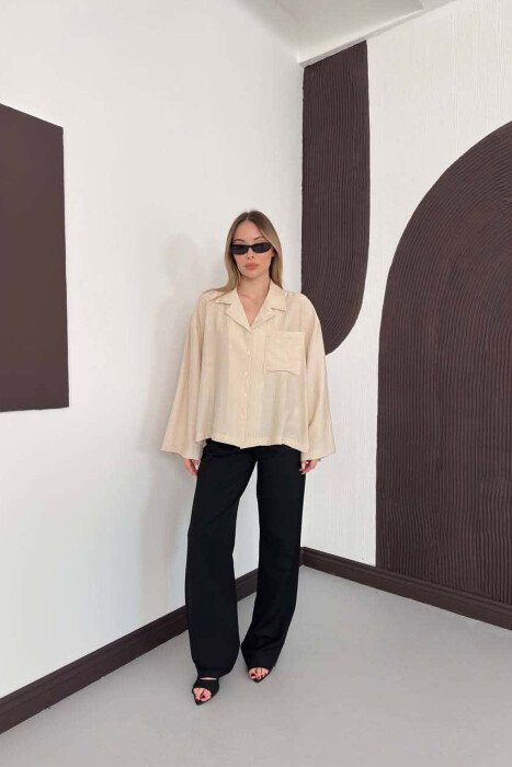 KEMISHE PER FEMRA NE NGJYRE KREM - 5