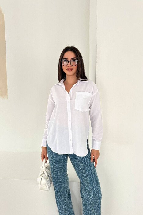 KEMISHE PER FEMRA NE NGJYRE TE BARDHE - KLAUDIO FASHION