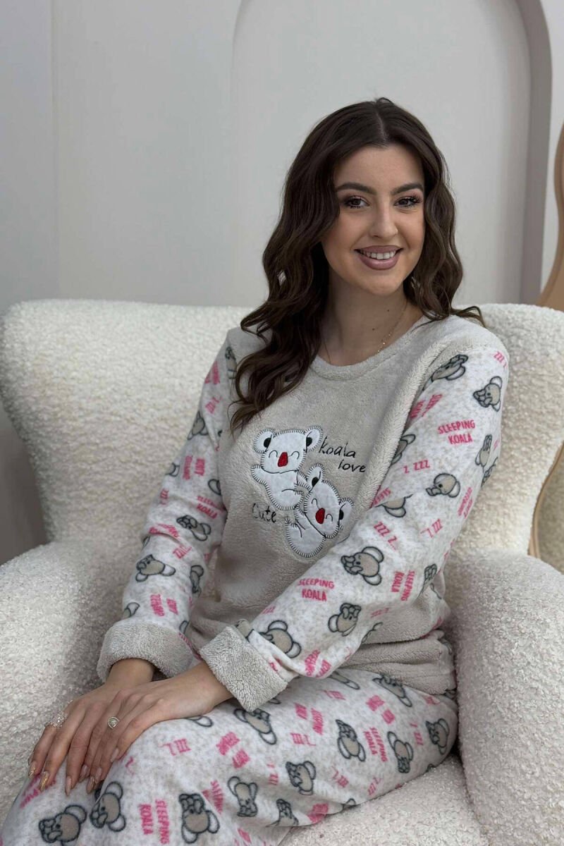 KOALA LOVE WOMEN PYJAMAS CREAM/KREM - 2