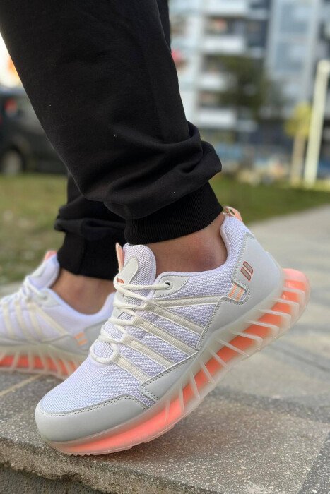 LACING PLATFORM MEN SNEAKERS WHITE-E BARDHE - 4