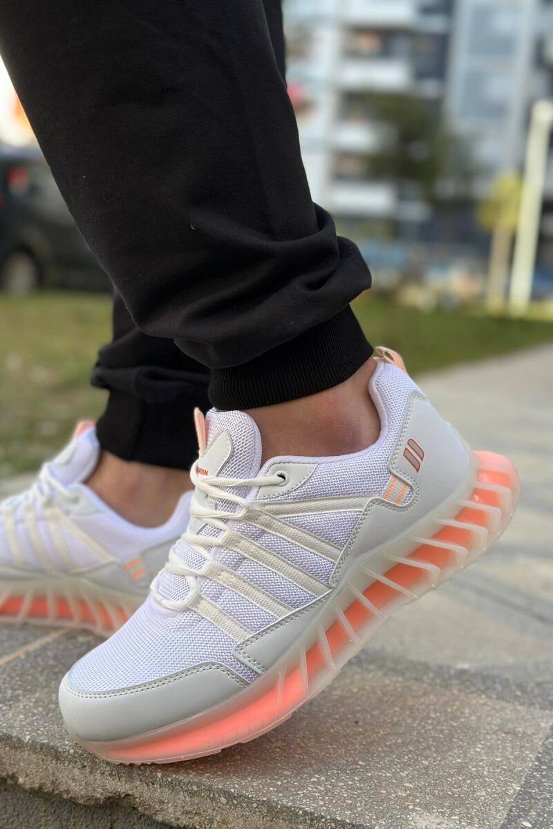 LACING PLATFORM MEN SNEAKERS WHITE-E BARDHE - 4