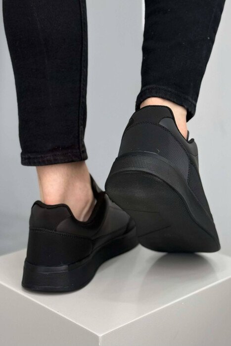 LACING PLATFORM MEN SNEAKERS BLACK/ E ZEZE - 4