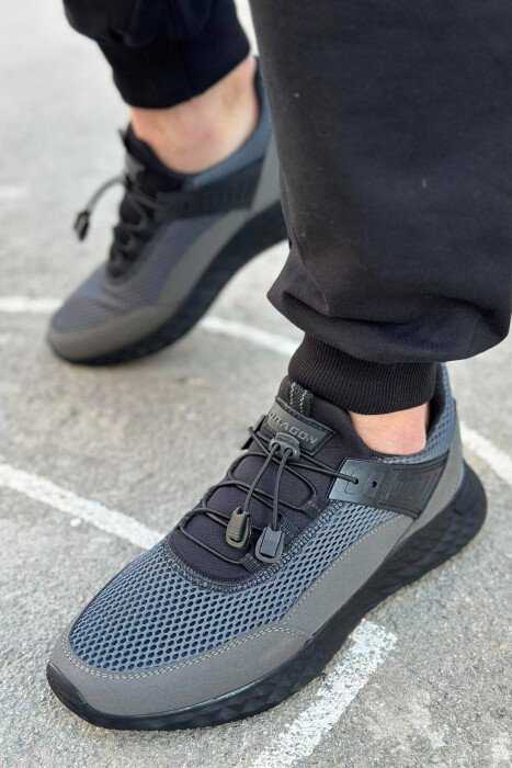 LACING PLATFORM MEN SNEAKERS DARK GREY/GEE 