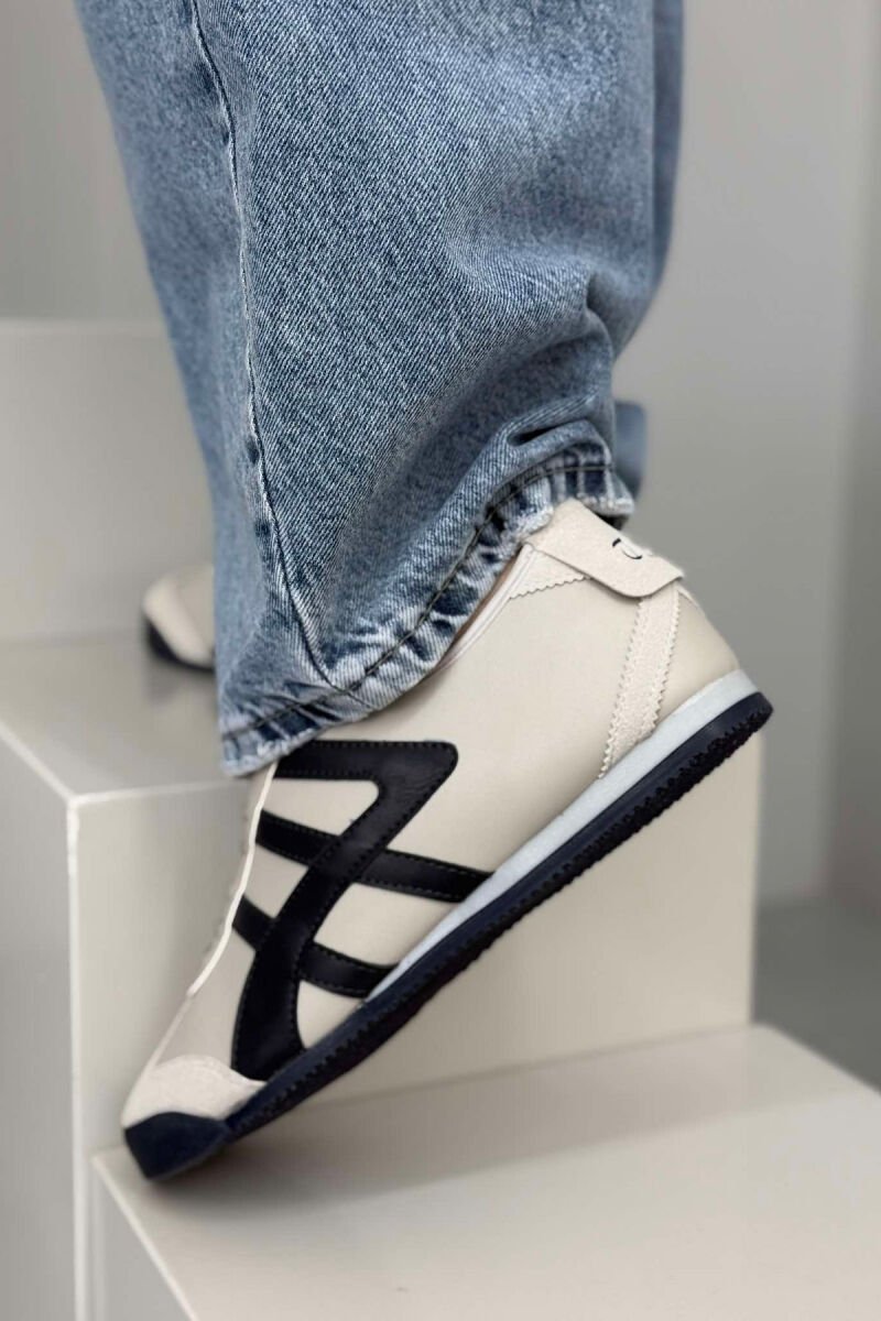 LACING SIMPLE MEN SNEAKERS GREY-BLUE/ GRBL - 5