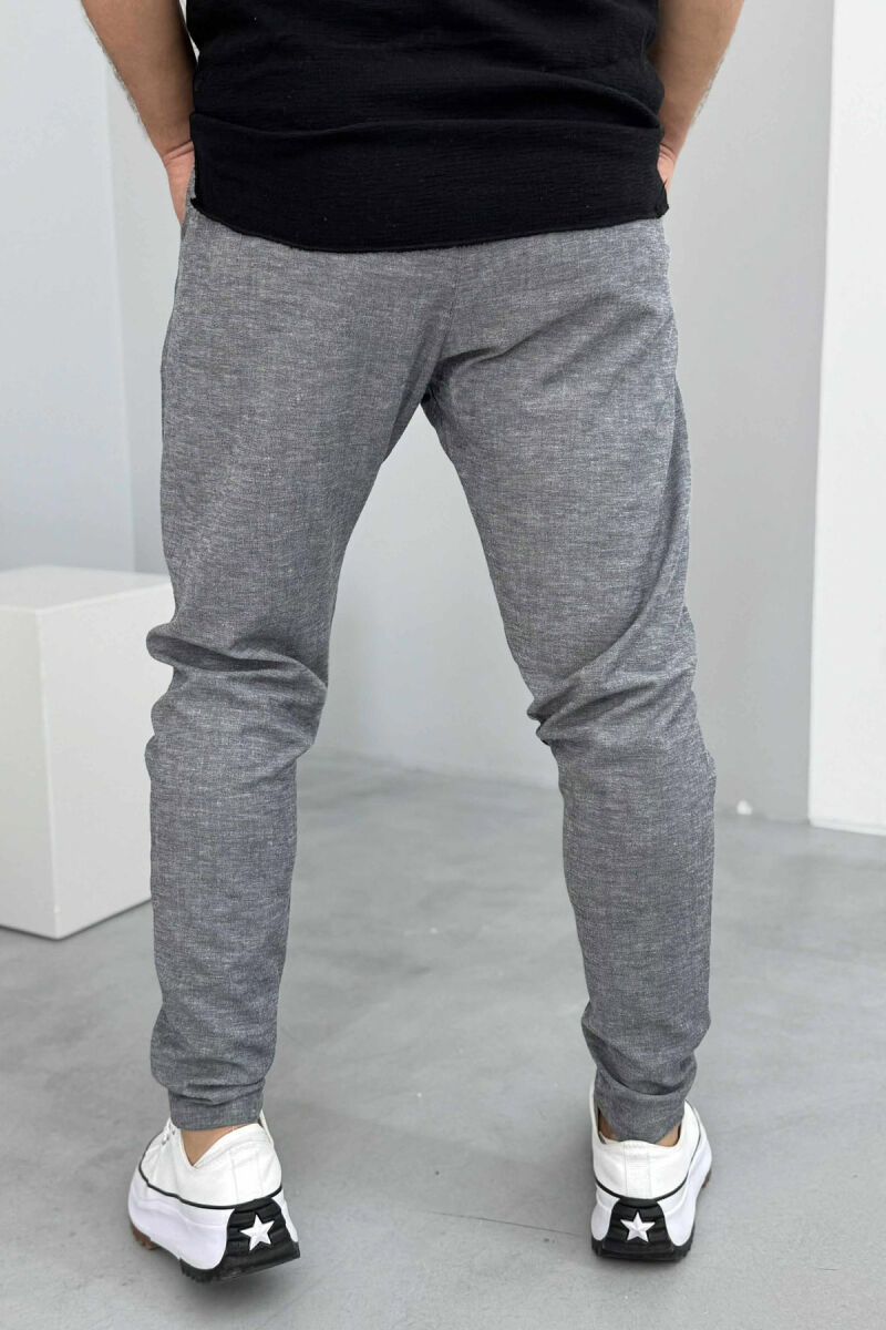 LACINGS ONE COLOR MEN PANTS GREY/GRI - 2
