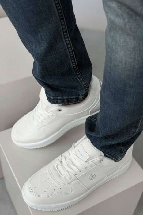 LACINGS SIMPLE MEN SNEAKERS WHITE-E BARDHE - 2