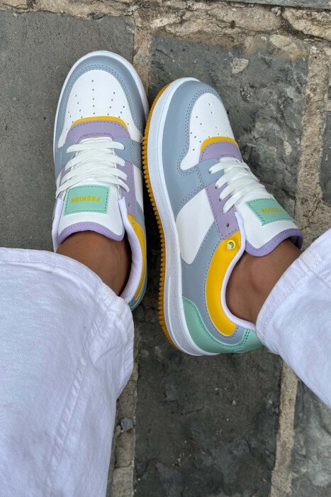 LACINGS SIMPLE WOMEN SNEAKERS MULTIPLE/SHNGJ - 3