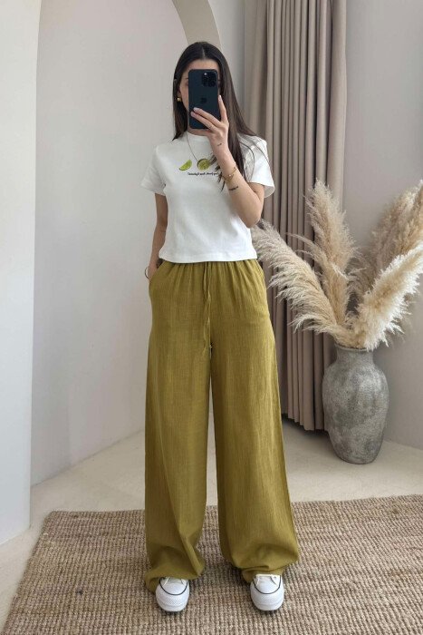 LEMON LOGO WRITTINGS SIMPLE WOMEN T-SHIRT WHITE-E BARDHE - 5