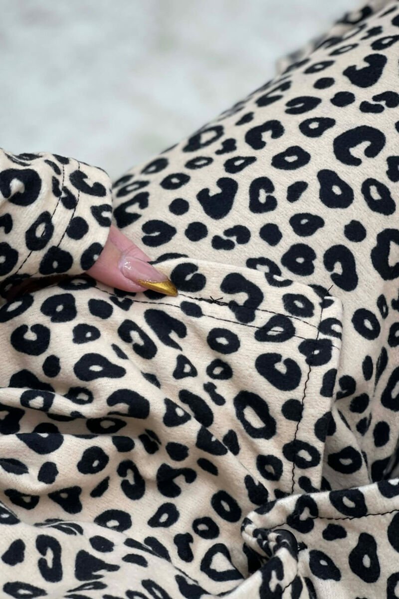 LEO DESIGN SHIRT+TROUSERS WOMEN PYJAMAS LEO/LEOPARD - 4