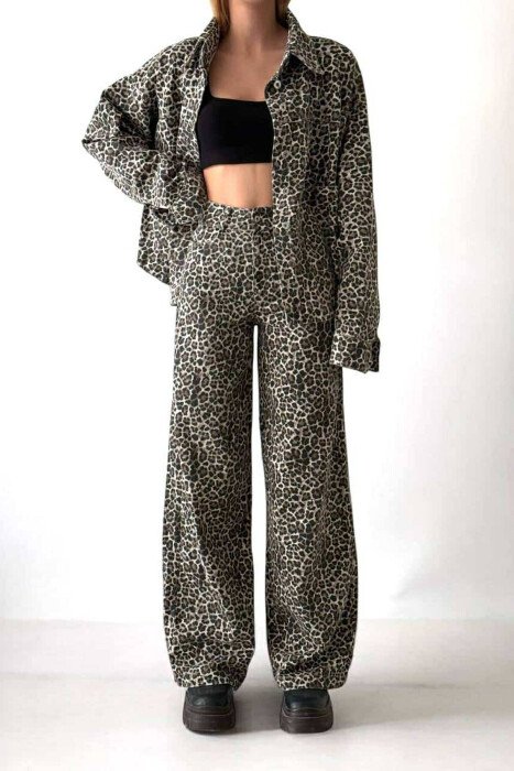 LEO DESIGN WOMEN SET LEO/LEOPARD - KLAUDIO FASHION