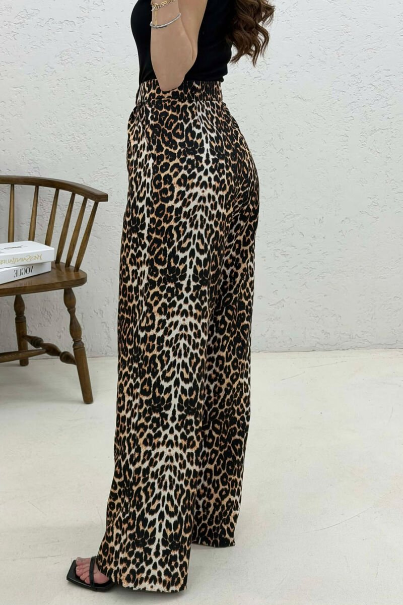LEO PRINTS WOMAN TROUSERS LEO/LEOPARD - 2