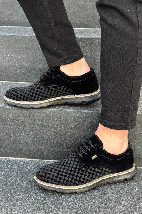 LICE CLASSY MAN SHOES BLACK/ E ZEZE - KLAUDIO FASHION