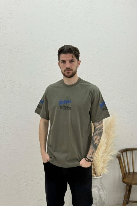 LIMITED EDITION WRITTING MEN T-SHIRT GREEN/JESHILE 