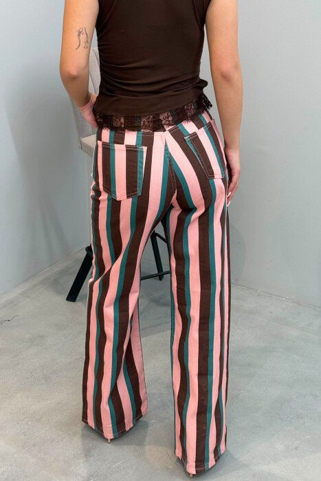 LINES DESIGN WIDE LEG WOMAN JEANS MULTIPLE/SHNGJ - 3