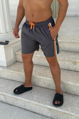 LINES SIMPLE MAN SWIM WEAR DARK GREY/GEE - 2
