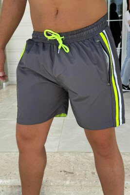 LINES SIMPLE MAN SWIM WEAR GREY/GRI - 1