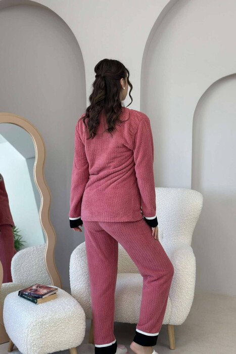 LITTLE GIRL ONE COLOR WOMAN PYJAMAS POWDER/PUDER - 3