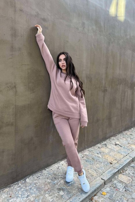 SET ME SHKRIME PËR FEMRA NË NGJYRËN UTHULL - KLAUDIO FASHION