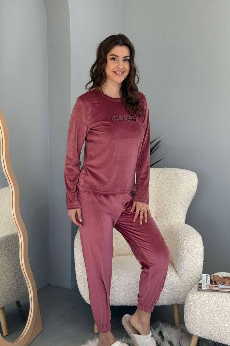 LITTLE WRITTINGS ONE COLOR WOMEN PYJAMAS VINEGAR/UTHULL - KLAUDIO FASHION