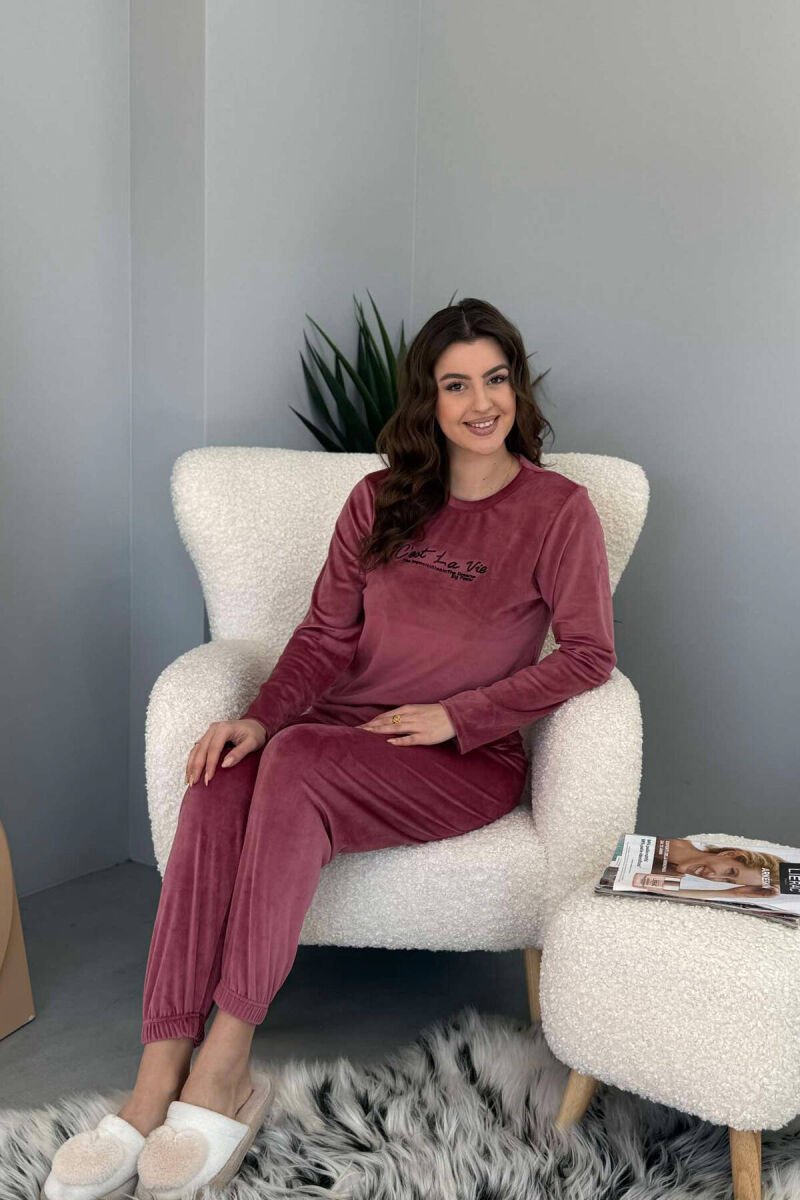 LITTLE WRITTINGS ONE COLOR WOMEN PYJAMAS VINEGAR/UTHULL - 3