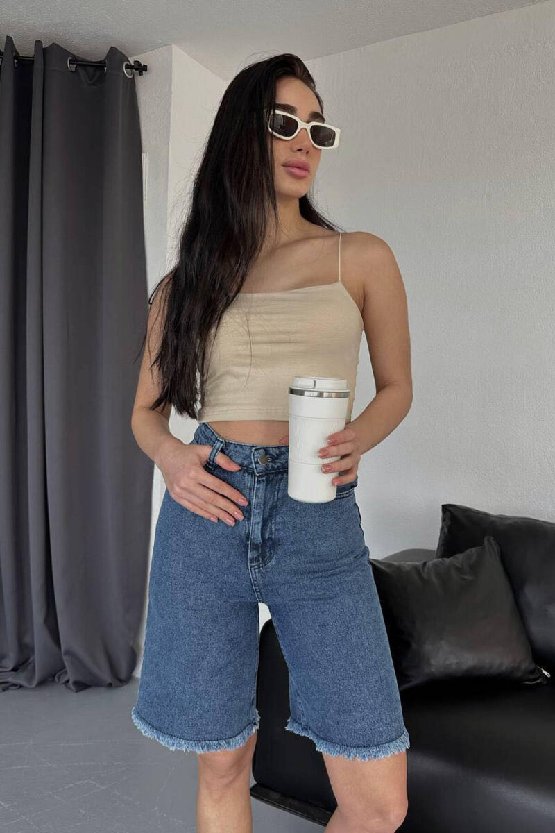 MOM STYLE WOMAN JEANS BLUE/BLU - 3