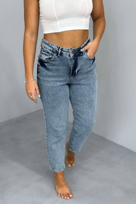XHINSE PËR FEMRA NË NGJYRË BLU E ZBARDHUR - KLAUDIO FASHION