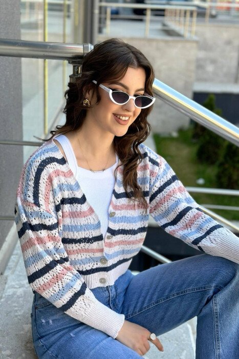 MULTIPLE COLOR WOMAN CARDIGANS MULTIPLE/SHNGJ - 2