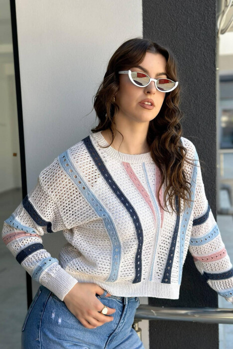 MULTIPLE COLOR WOMAN SWEATSHIRT MULTIPLE/SHNGJ - 4