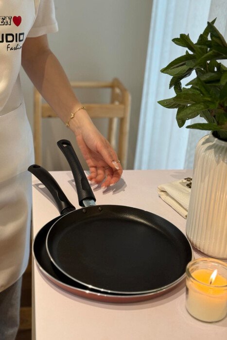 NON STICK CREPE PAN 28 CM BLACK/ E ZEZE - 3