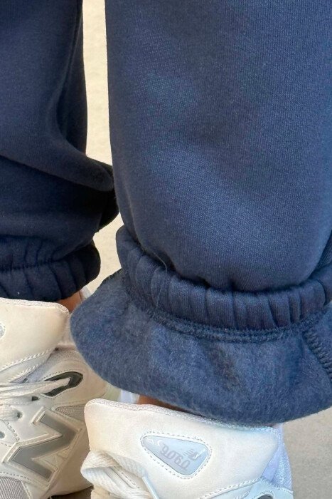 ONE COLOR ALO WRITTING WOMAN JOGGERS BLUE/BLU - 3