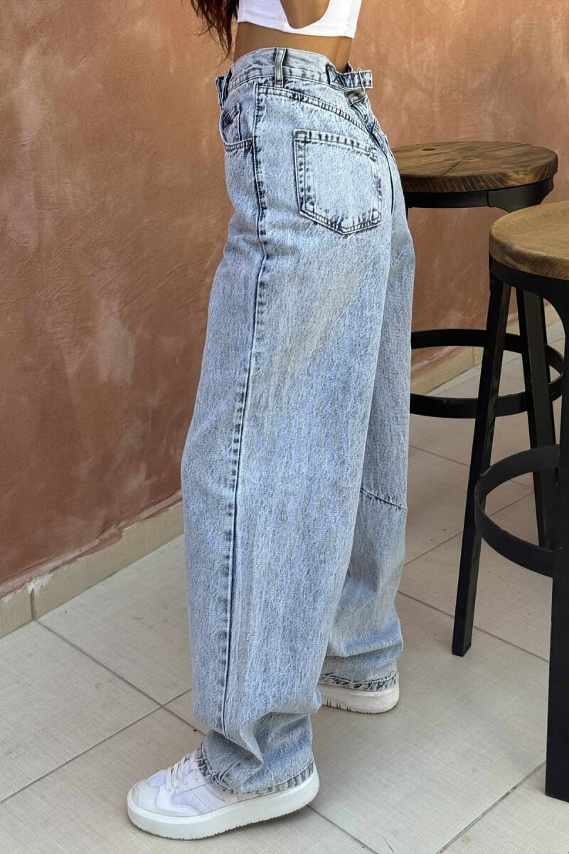 ONE COLOR BALLOON WOMEN JEANS LIGHTBLUE/BZ - 4
