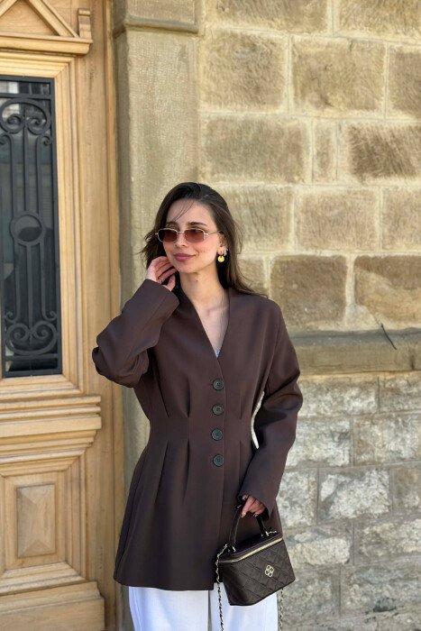 XHAKETE ME KOPSA PER FEMRA NE NGJYRE COKOLLATE - KLAUDIO FASHION