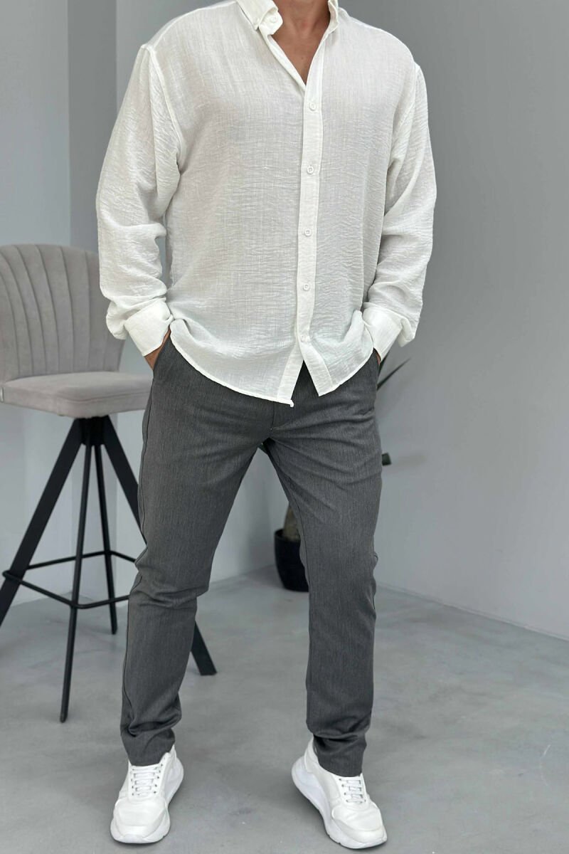 ONE COLOR CLASSIC MEN PANTS GREY/GRI - 1