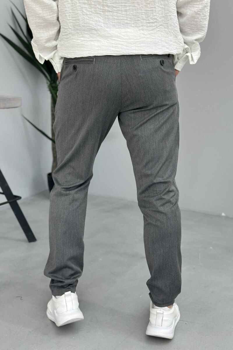 ONE COLOR CLASSIC MEN PANTS GREY/GRI - 3