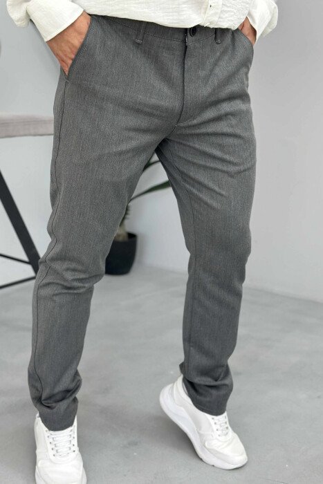 ONE COLOR CLASSIC MEN PANTS GREY/GRI - 4