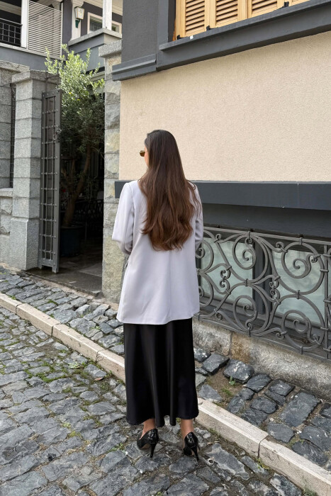 ONE COLOR CLASSIC WOMAN JACKET GREY/GRI - 5